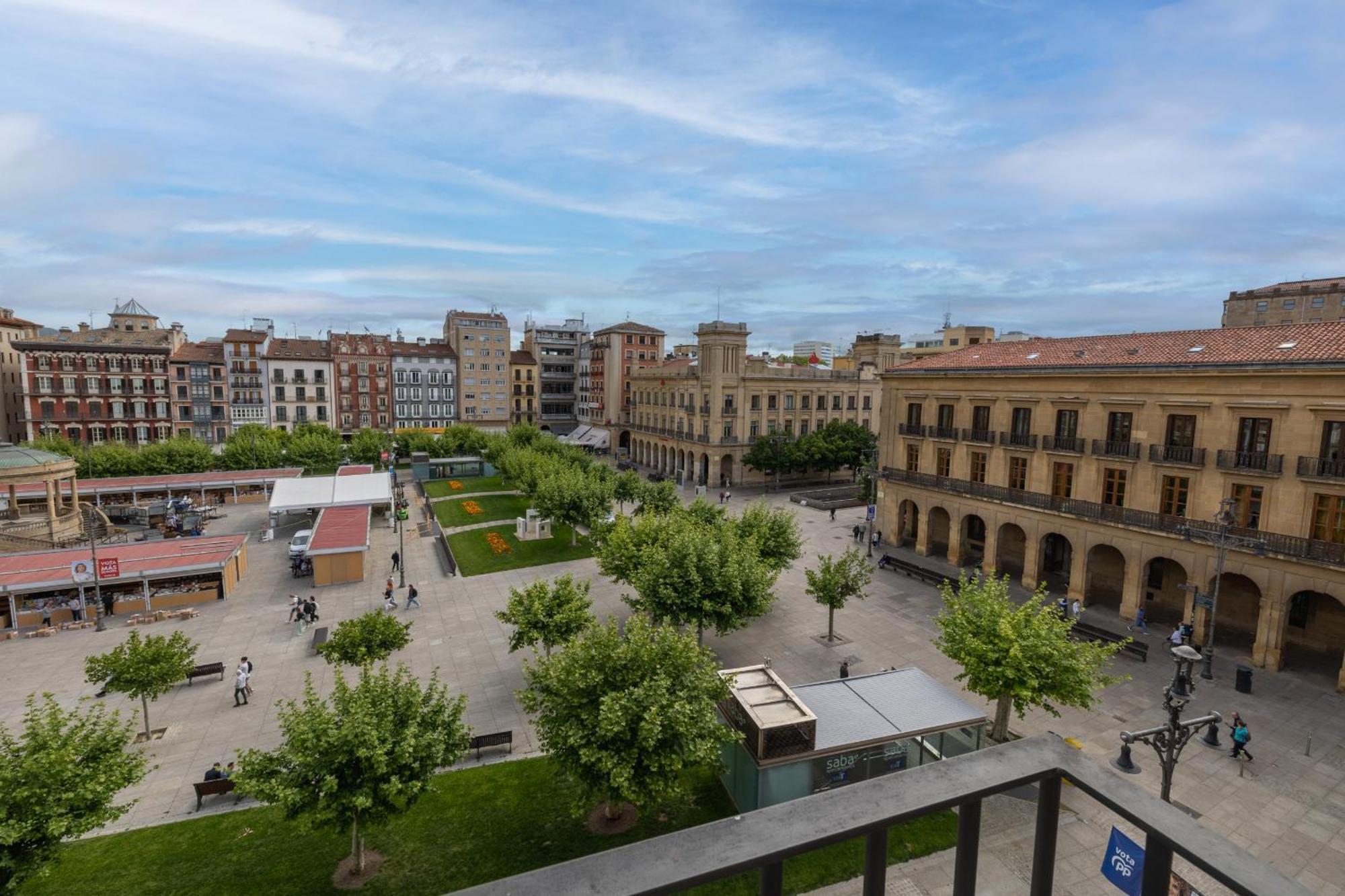 Tuapartamento - Boutique Plaza Del Castillo 29 Apartment Pamplona Exterior foto